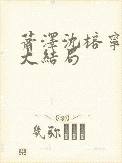 萧泽沈榕宁结局大结局