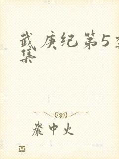 武庚纪第5季全集封面