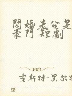 闪婚老公是超级豪门 短剧