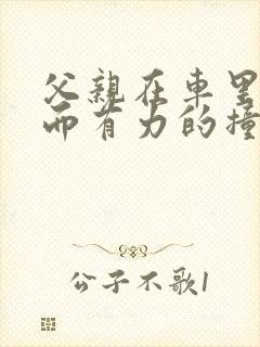 父亲在车里缓慢而有力的撞着