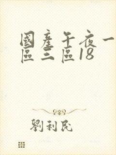 国产午夜一区二区三区18