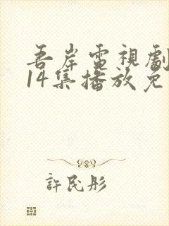 吾岸电视剧全集14集播放免费观看