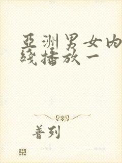 亚洲男女内射在线播放一