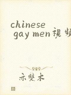 chinese gay men视频网站
