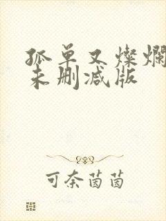 孤单又灿烂的神未删减版