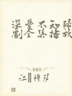 深爱不知归路短剧全集播放免费最新