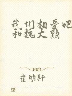我们相爱吧李沁和魏大勋封面