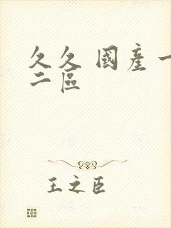 久久 国产一区二区