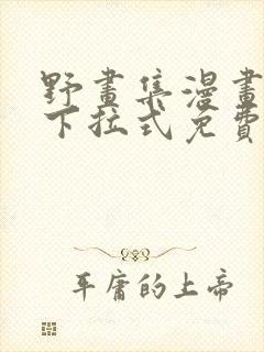 野画集漫画全集下拉式免费下拉式