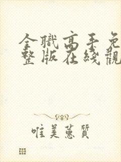 全职高手免费完整版在线观看