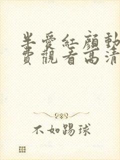 半爱红颜动漫免费观看高清版小说