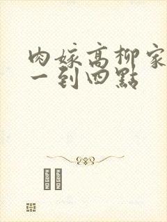 肉嫁高柳家动漫一到四点