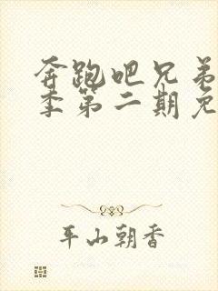 奔跑吧兄弟第十季第二期免费观看封面