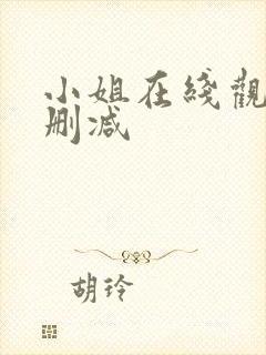 小姐在线观看无删减