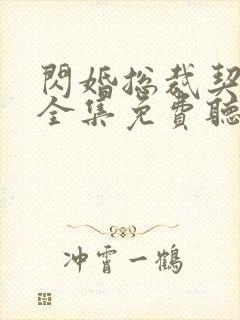 闪婚总裁契约妻全集免费听