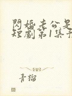 闪婚老公是总裁短剧第1集预告