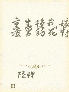 重生后我嫁给了渣男的死对头免费版