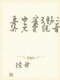 妻中蜜3动漫全集免费观看