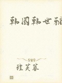 韩国韩世雅情事