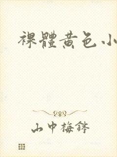 裸体黄色小网站