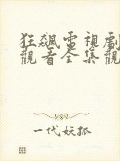 狂飙电视剧免费观看全集观看