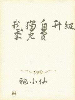 我独自升级第2季免费封面