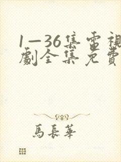 1—36集电视剧全集免费观看封面