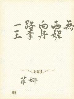 一路向西无删减王李丹妮封面