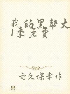 我的黑帮大佬第1季免费