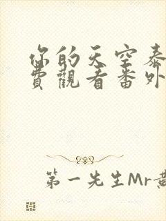 你的天空泰剧免费观看番外篇封面