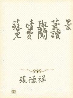 苏晴与萧晨兵王免费阅读