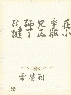 我师兄实在太稳健了正版小说