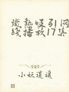 炽热吸引网剧在线播放17集封面