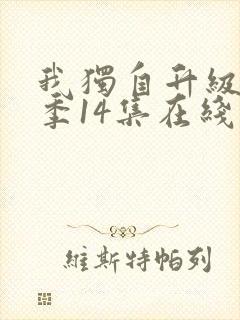 我独自升级第二季14集在线观看