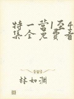 特一营1至40集全免费看