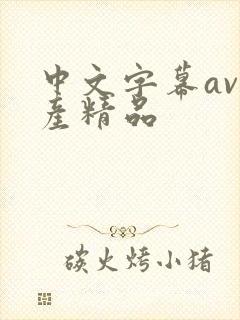 中文字幕av国产精品