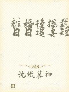 离婚后总裁前夫日日追妻短剧封面