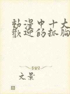 动漫中十大最受欢迎的抓胸时刻