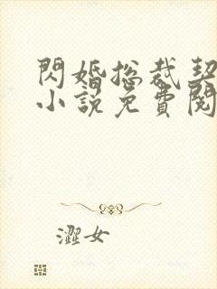 闪婚总裁契约妻小说免费阅读全文