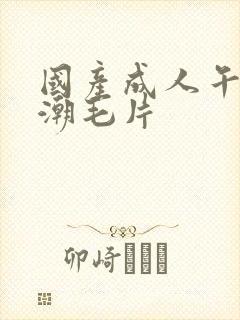 国产成人午夜高潮毛片