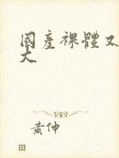 国产裸体又黄又大