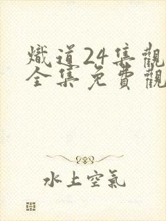 炽道24集观看全集免费观看