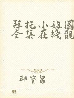 拜托小姐国语版全集在线观看高清