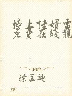 榜上佳婿电视剧免费在线观看封面