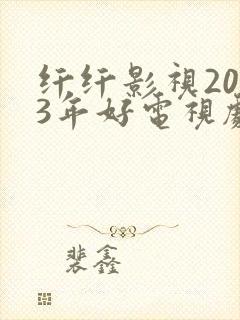 纤纤影视2023年好电视剧琅琊榜