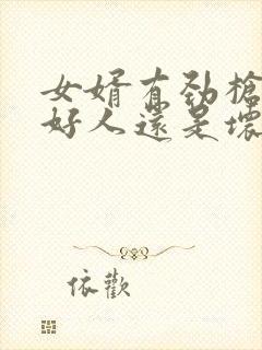 女婿有劲枪枪是好人还是坏人