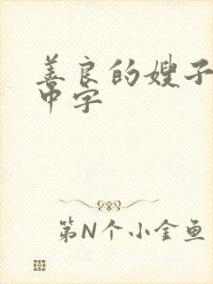 善良的嫂子hd中字封面