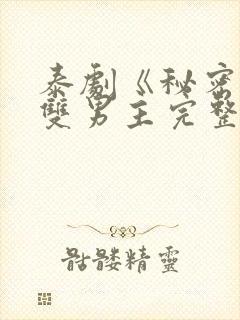 泰剧《秘密爱》双男主完整版