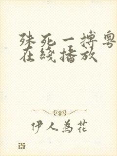 殊死一搏粤语版在线播放