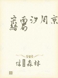 宋南汐周京泽大结局